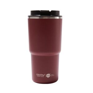 asobu Ceramic Lined Travel Mug in Merlot Pick Me Up 22 oz Vaccum Insulated